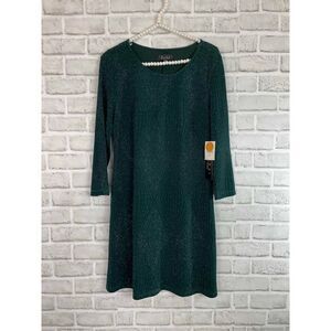 Trixxi Bodycon Green Sparkle Bling Mini Party Dress Sz XL New